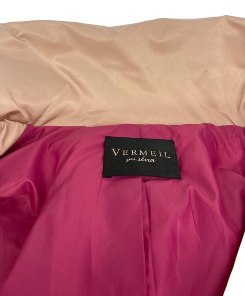 VERMEIL par iena（ヴェルメイユ パー イエナ）VERMEIL par iena (ヴェルメイユ パー イエナ) 中綿コート ピンク サイズ:FREEの古着・服飾アイテム