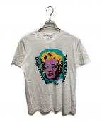 COMME des GARCONS SHIRTコムデギャルソンシャツ）の古着「ANDY WARHOL プリントTシャツ」｜ホワイト