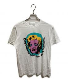 COMME des GARCONS SHIRT（コムデギャルソンシャツ）の古着「ANDY WARHOL プリントTシャツ」｜ホワイト