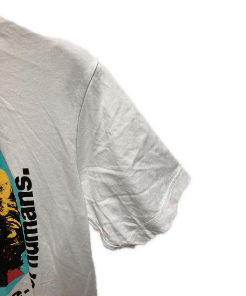 COMME des GARCONS SHIRT（コムデギャルソンシャツ）COMME des GARCONS SHIRT (コムデギャルソンシャツ) ANDY WARHOL プリントTシャツ ホワイト サイズ:Ｌの古着・服飾アイテム