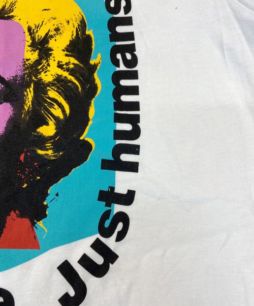COMME des GARCONS SHIRT（コムデギャルソンシャツ）COMME des GARCONS SHIRT (コムデギャルソンシャツ) ANDY WARHOL プリントTシャツ ホワイト サイズ:Ｌの古着・服飾アイテム