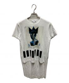 COMME des GARCONS SHIRT（コムデギャルソンシャツ）の古着「JEAN MICHEL BASQUIAT プリントTシャツ」｜ホワイト