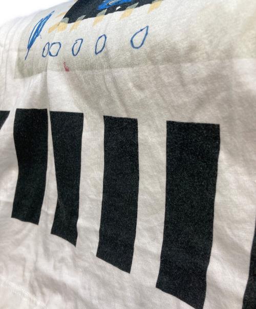 COMME des GARCONS SHIRT（コムデギャルソンシャツ）COMME des GARCONS SHIRT (コムデギャルソンシャツ) JEAN MICHEL BASQUIAT プリントTシャツ ホワイト サイズ:Ｓの古着・服飾アイテム