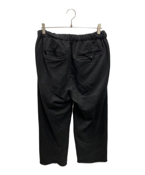 ANCELLM（アンセルム）ANCELLM (アンセルム) TUCK SWEAT PANTS ブラック サイズ:1の古着・服飾アイテム