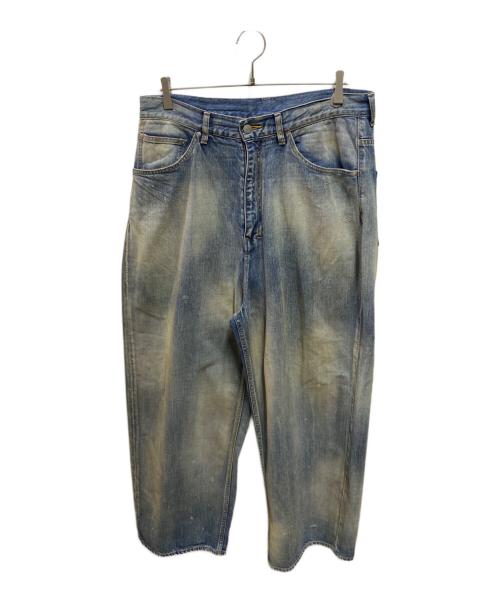 ANCELLM（アンセルム）ANCELLM (アンセルム) 05 AGING01デニムパンツ インディゴ サイズ:2の古着・服飾アイテム