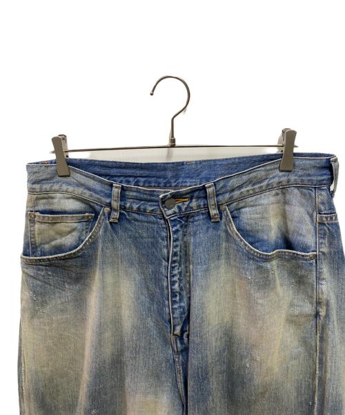 ANCELLM（アンセルム）ANCELLM (アンセルム) 05 AGING01デニムパンツ インディゴ サイズ:2の古着・服飾アイテム