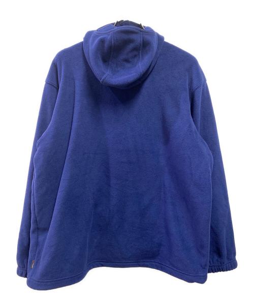 SUPREME（シュプリーム）SUPREME (シュプリーム) Polartec Facemask Half Zip Hooded Sweatshirt ブルー サイズ:Ｌの古着・服飾アイテム