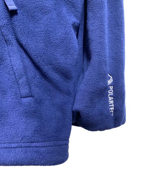 SUPREME（シュプリーム）SUPREME (シュプリーム) Polartec Facemask Half Zip Hooded Sweatshirt ブルー サイズ:Ｌの古着・服飾アイテム