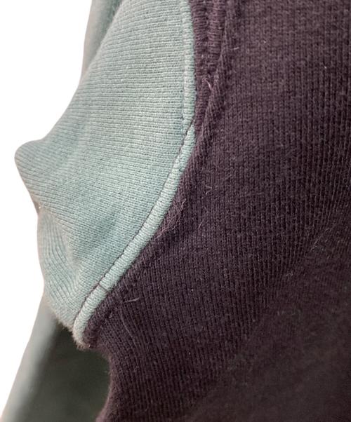 C.E（シーイー）C.E (シーイー) サイドカラークルーネックスウェット グリーン サイズ:Ｌの古着・服飾アイテム