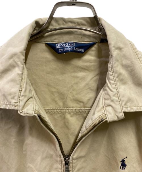 POLO RALPH LAUREN（ポロ・ラルフローレン）POLO RALPH LAUREN (ポロ・ラルフローレン) スイングトップ ベージュ サイズ:Ｍの古着・服飾アイテム