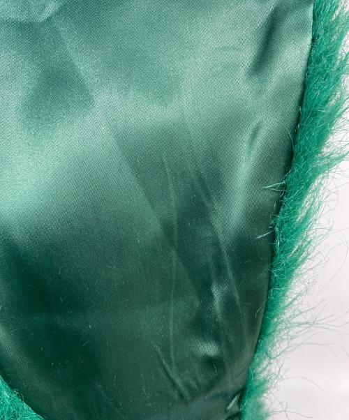 PRADA（プラダ）PRADA (プラダ) ファーストール グリーンの古着・服飾アイテム