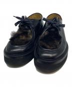 PAUL SMITHポールスミス）の古着「レザーシューズ」｜ブラック