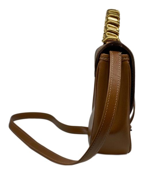 LOEWE（ロエベ）LOEWE (ロエベ) ツイスト2way レザーバッグ ブラウンの古着・服飾アイテム