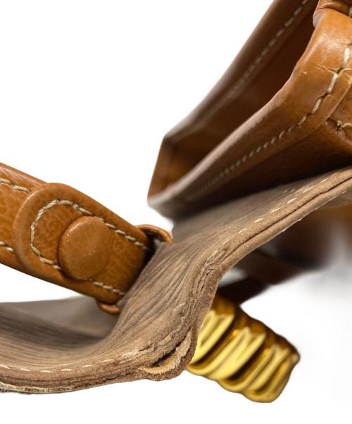 LOEWE（ロエベ）LOEWE (ロエベ) ツイスト2way レザーバッグ ブラウンの古着・服飾アイテム