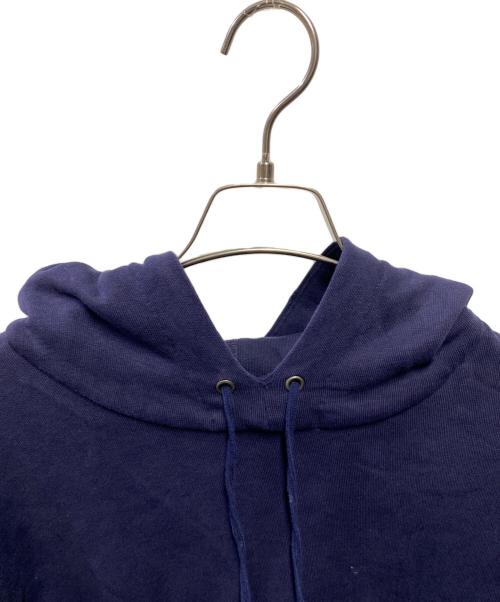 Saint Laurent Paris（サンローランパリ）Saint Laurent Paris (サンローランパリ) シグネチャーロゴプリントスウェットパーカ ネイビー サイズ:Ｌの古着・服飾アイテム