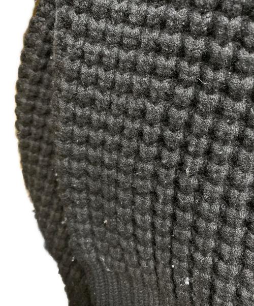 WACKO MARIA（ワコマリア）WACKO MARIA (ワコマリア) WAFFLE KNIT SWEATER ブラック サイズ:ＸＸＬの古着・服飾アイテム