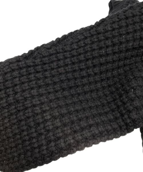 WACKO MARIA（ワコマリア）WACKO MARIA (ワコマリア) WAFFLE KNIT SWEATER ブラック サイズ:ＸＸＬの古着・服飾アイテム