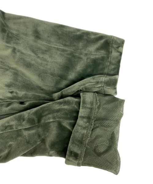 adidas（アディダス）adidas (アディダス) ベロアトラックジャケット グリーン サイズ:ＯＴの古着・服飾アイテム