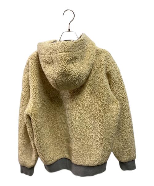 MONCLER（モンクレール）MONCLER (モンクレール) MAGLIA CARDIGAN  ボアジップパーカー ベージュ サイズ:Ｍの古着・服飾アイテム