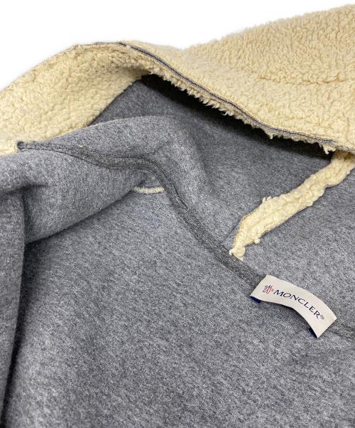 MONCLER（モンクレール）MONCLER (モンクレール) MAGLIA CARDIGAN  ボアジップパーカー ベージュ サイズ:Ｍの古着・服飾アイテム