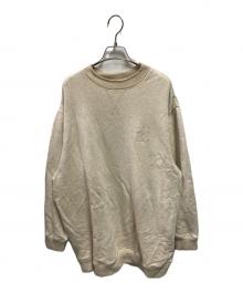 LOEWE（ロエベ）の古着「アナグラム刺繍スウェットワンピース」｜ベージュ