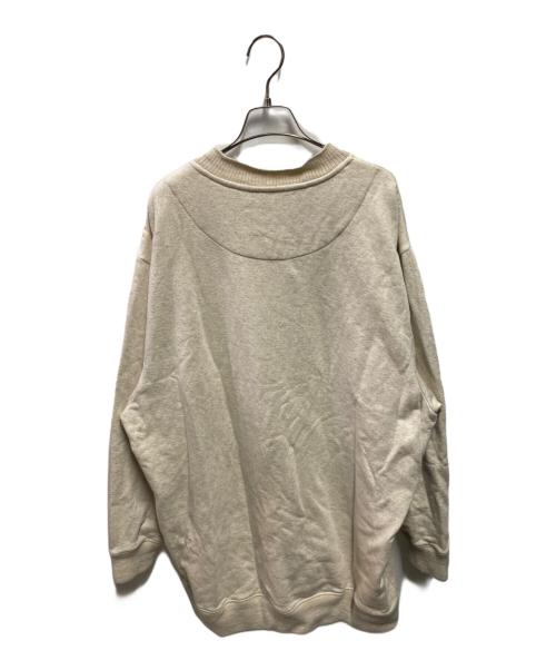 LOEWE（ロエベ）LOEWE (ロエベ) アナグラム刺繍スウェットワンピース ベージュ サイズ:XSの古着・服飾アイテム