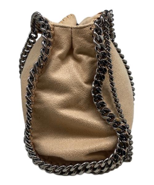 STELLA McCARTNEY（ステラマッカートニー）STELLA McCARTNEY (ステラマッカートニー) ファラベラチェーンショルダーバッグ ベージュの古着・服飾アイテム