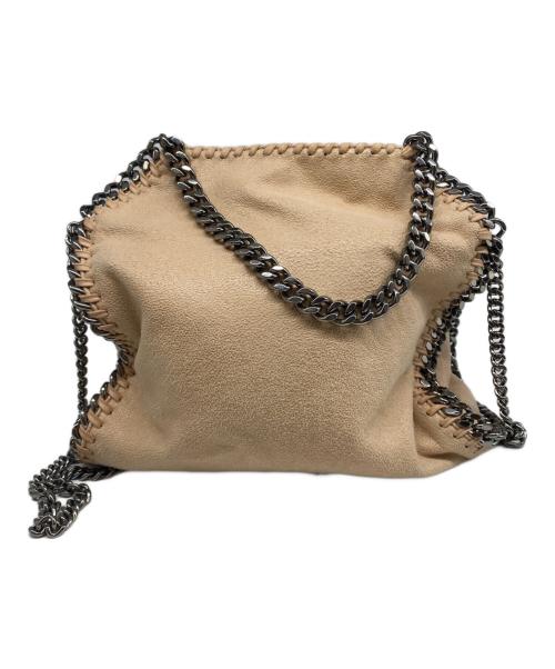 STELLA McCARTNEY（ステラマッカートニー）STELLA McCARTNEY (ステラマッカートニー) ファラベラチェーンショルダーバッグ ベージュの古着・服飾アイテム