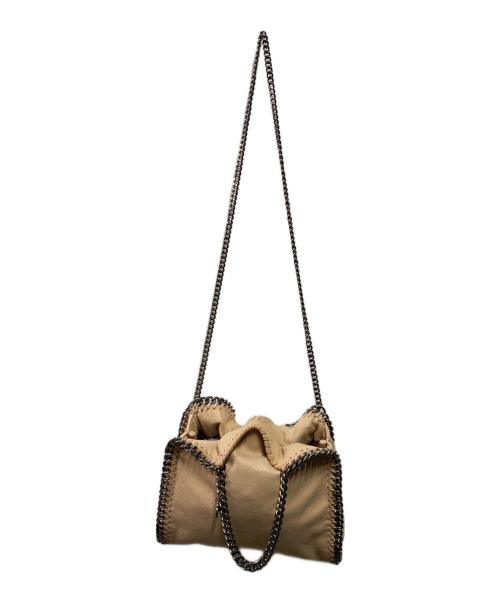 STELLA McCARTNEY（ステラマッカートニー）STELLA McCARTNEY (ステラマッカートニー) ファラベラチェーンショルダーバッグ ベージュの古着・服飾アイテム