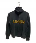 RRLダブルアールエル）の古着「ハーフジップニット」｜グレー