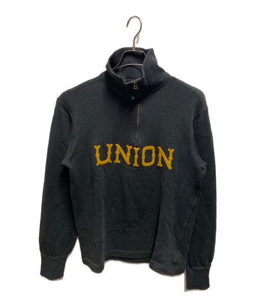 RRL（ダブルアールエル）RRL (ダブルアールエル) ハーフジップニット グレー サイズ:Ｓの古着・服飾アイテム