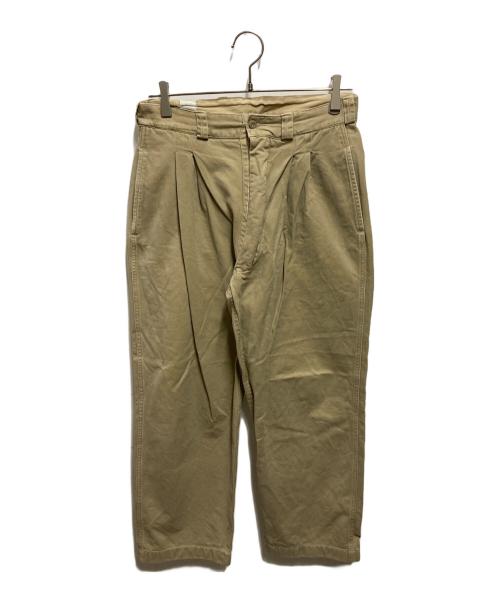 フランス軍（フランスグン）フランス軍 (フランスグン) M-52タックチノトラウザーパンツ ベージュ サイズ:サイズ詳細参照の古着・服飾アイテム