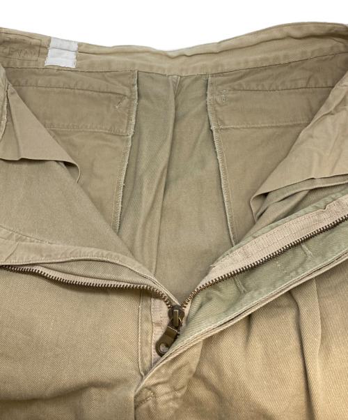フランス軍（フランスグン）フランス軍 (フランスグン) M-52タックチノトラウザーパンツ ベージュ サイズ:サイズ詳細参照の古着・服飾アイテム