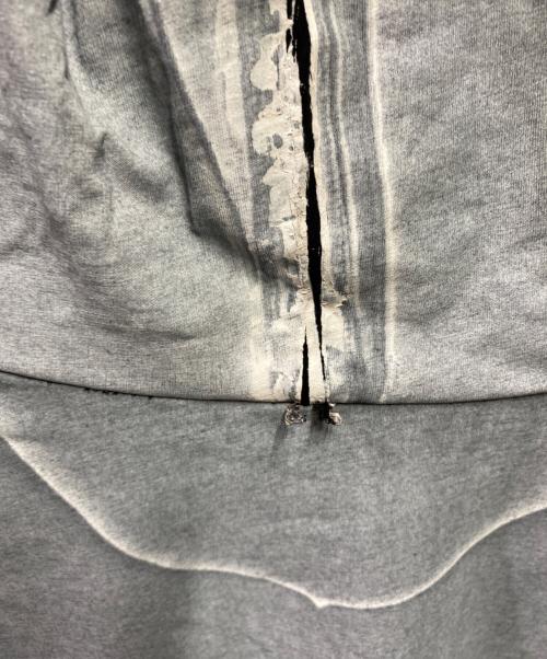 DIESEL（ディーゼル）DIESEL (ディーゼル) T-NABEL-HOOD-LS グレー サイズ:Lの古着・服飾アイテム