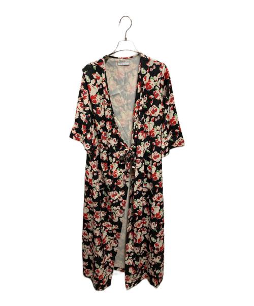 TEN（テン）TEN (テン) Ron Herman (ロンハーマン) 花柄ワンピース ブラック サイズ:サイズ詳細参照の古着・服飾アイテム