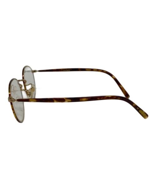 金子眼鏡（カネコガンキョウ）金子眼鏡 (カネコガンキョウ) BEAUTY&YOUTH (ビューティーアンドユース) 眼鏡 ブラウンの古着・服飾アイテム