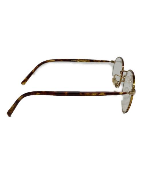 金子眼鏡（カネコガンキョウ）金子眼鏡 (カネコガンキョウ) BEAUTY&YOUTH (ビューティーアンドユース) 眼鏡 ブラウンの古着・服飾アイテム