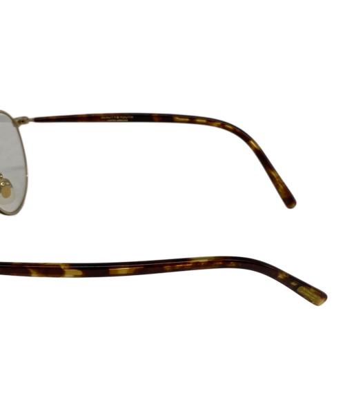 金子眼鏡（カネコガンキョウ）金子眼鏡 (カネコガンキョウ) BEAUTY&YOUTH (ビューティーアンドユース) 眼鏡 ブラウンの古着・服飾アイテム