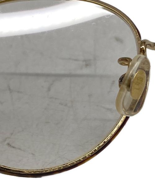 金子眼鏡（カネコガンキョウ）金子眼鏡 (カネコガンキョウ) BEAUTY&YOUTH (ビューティーアンドユース) 眼鏡 ブラウンの古着・服飾アイテム