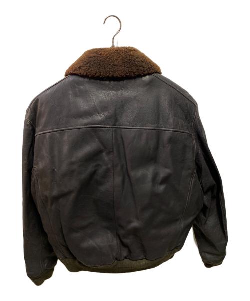 LEVI'S（リーバイス）LEVI'S (リーバイス) 90'sライナー・ボア付レザージャケット ブラウン サイズ:Ｌの古着・服飾アイテム