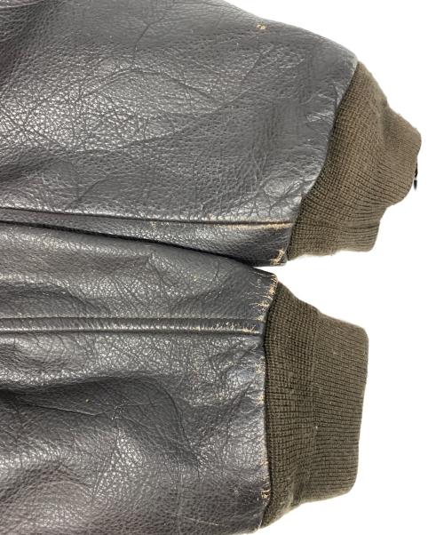 LEVI'S（リーバイス）LEVI'S (リーバイス) 90'sライナー・ボア付レザージャケット ブラウン サイズ:Ｌの古着・服飾アイテム