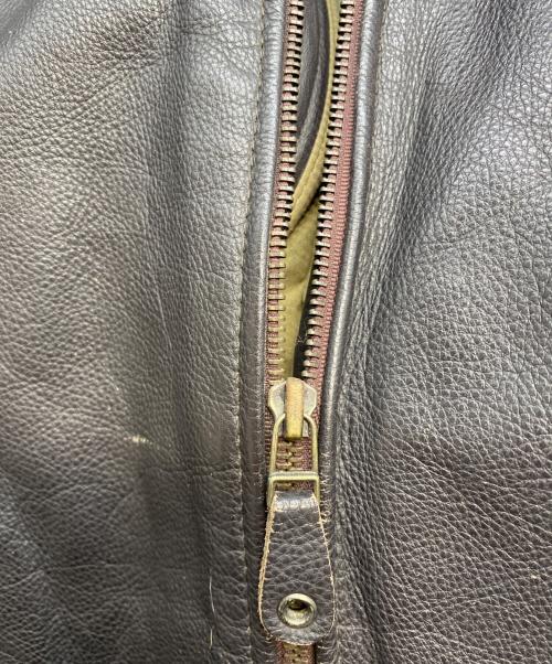 LEVI'S（リーバイス）LEVI'S (リーバイス) 90'sライナー・ボア付レザージャケット ブラウン サイズ:Ｌの古着・服飾アイテム