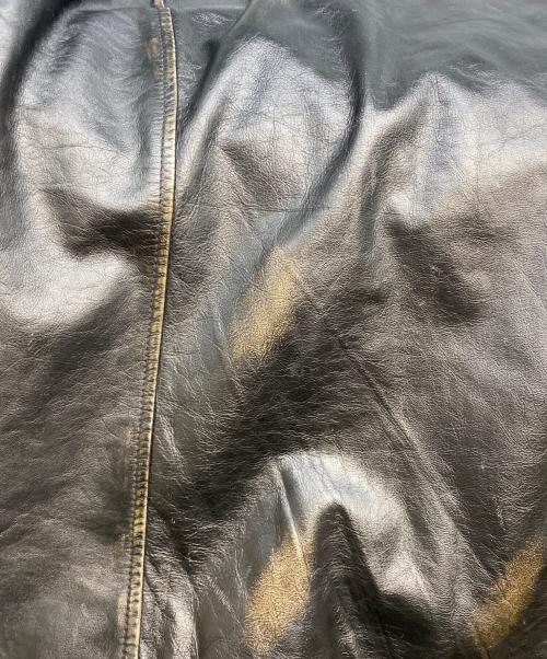 HARLEY-DAVIDSON（ハーレーダビッドソン）HARLEY-DAVIDSON (ハーレーダビッドソン) 1903 FORGE ヴィンテージ加工シングルライダースジャケット ブラック サイズ:Ｌの古着・服飾アイテム