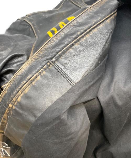 HARLEY-DAVIDSON（ハーレーダビッドソン）HARLEY-DAVIDSON (ハーレーダビッドソン) 1903 FORGE ヴィンテージ加工シングルライダースジャケット ブラック サイズ:Ｌの古着・服飾アイテム
