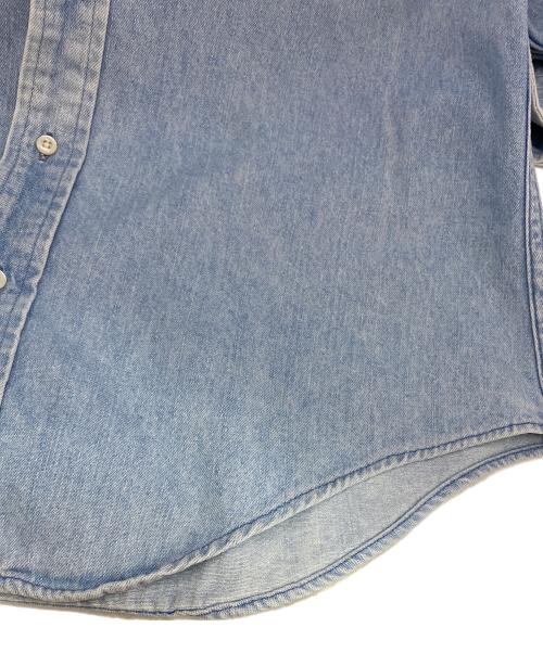 POLO RALPH LAUREN（ポロ・ラルフローレン）POLO RALPH LAUREN (ポロ・ラルフローレン) 80's デニムシャツ ブルー サイズ:Ｌの古着・服飾アイテム