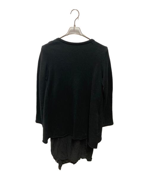 Y's（ワイズ）Y's (ワイズ) ドッキングワンピース ブラック サイズ:2の古着・服飾アイテム