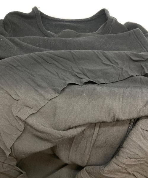 Y's（ワイズ）Y's (ワイズ) ドッキングワンピース ブラック サイズ:2の古着・服飾アイテム