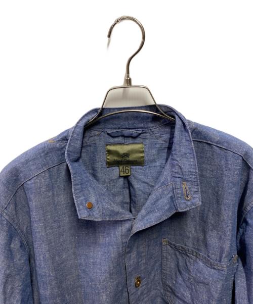 NIGEL CABOURN（ナイジェルケーボン）NIGEL CABOURN (ナイジェルケーボン) LOGISTIC JACKET インディゴ サイズ:46の古着・服飾アイテム