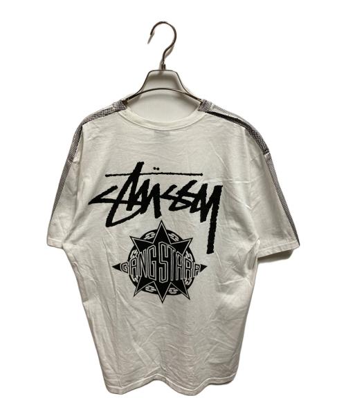 stussy（ステューシー）stussy (ステューシー) Tシャツ ホワイト サイズ:Ｌの古着・服飾アイテム