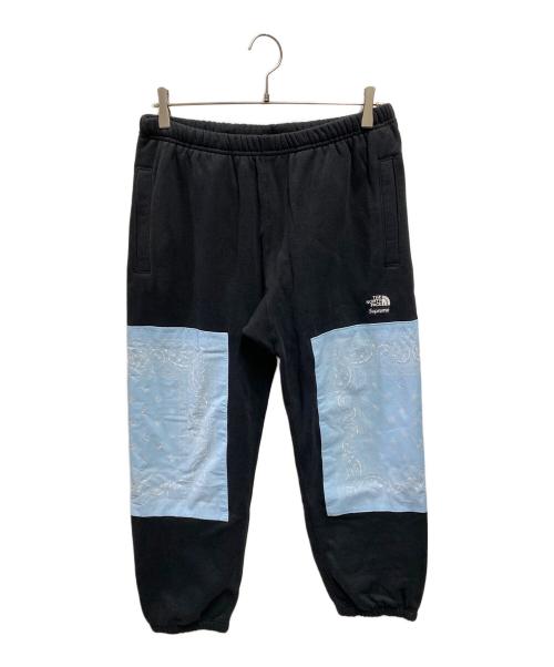 SUPREME（シュプリーム）SUPREME (シュプリーム) THE NORTH FACE (ザ ノース フェイス) Trekking Bandana Sweatpant ブラック サイズ:M 未使用品の古着・服飾アイテム